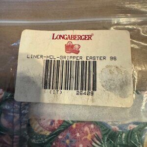 Longaberger 1996 Easter Basket Liner